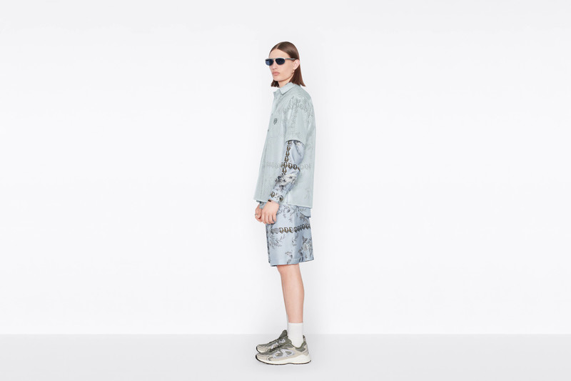 Dior Dior Oblique Floral Bermuda Shorts outlook