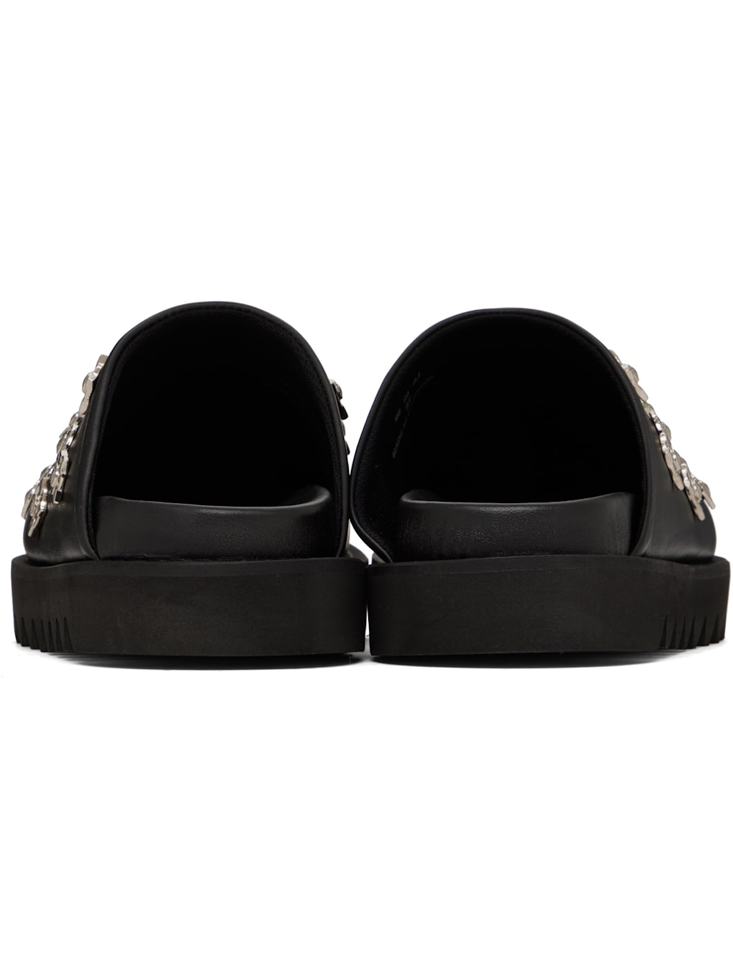 SSENSE Exclusive Black Hardware Slip-on Loafers - 2