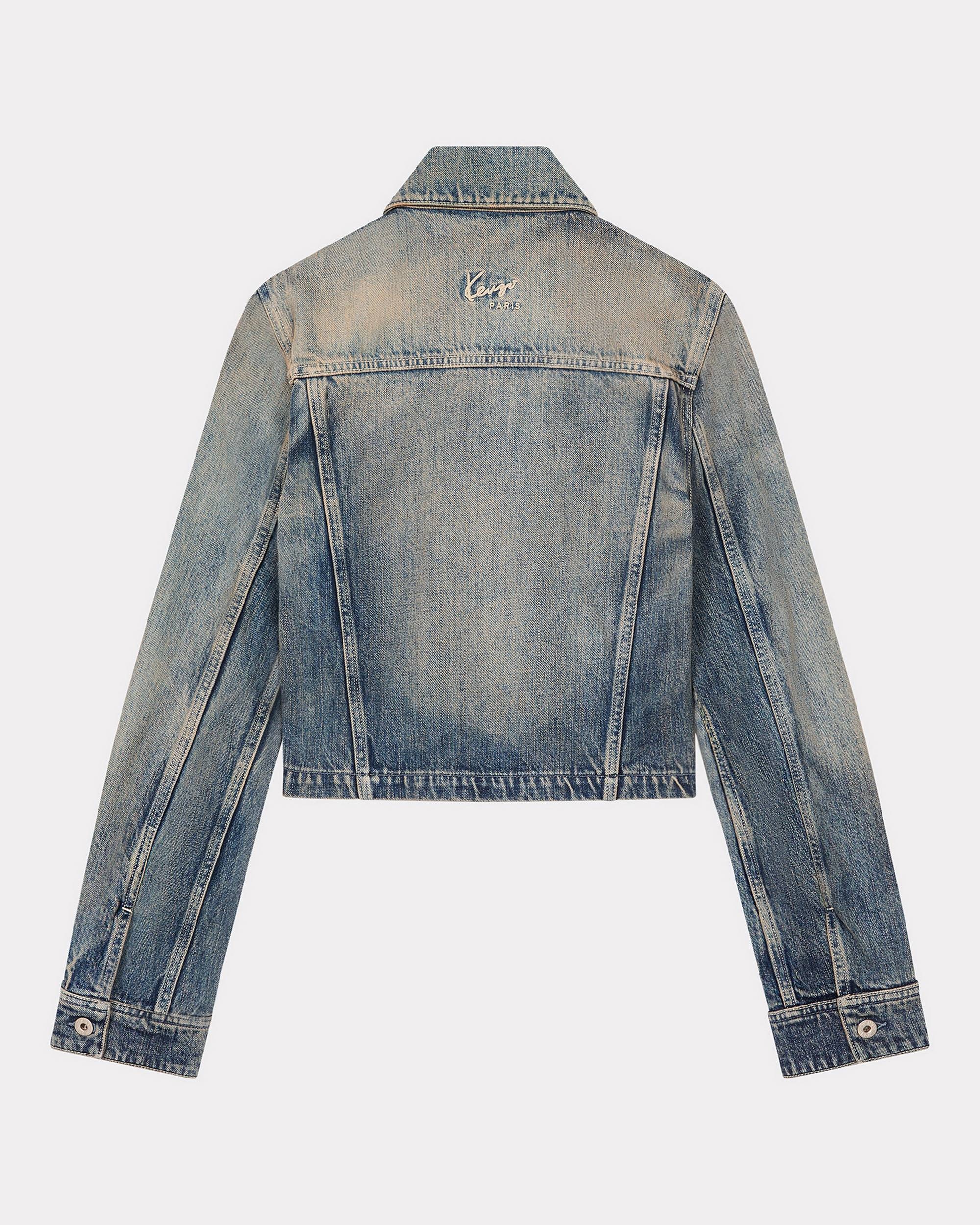 Japanese denim trucker jacket - 2