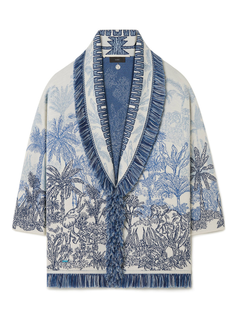 Jungle Toile De Jouy Cardigan 1