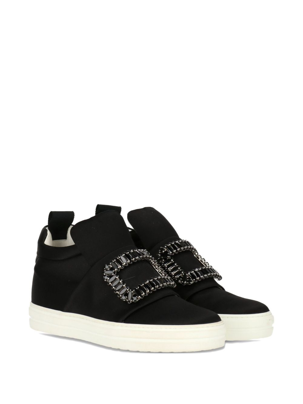 buckle-embellished trainers - 2