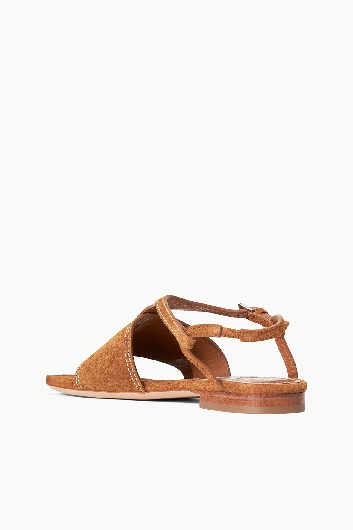 STAUD PURA VIDA FLAT SANDAL TAN - 3