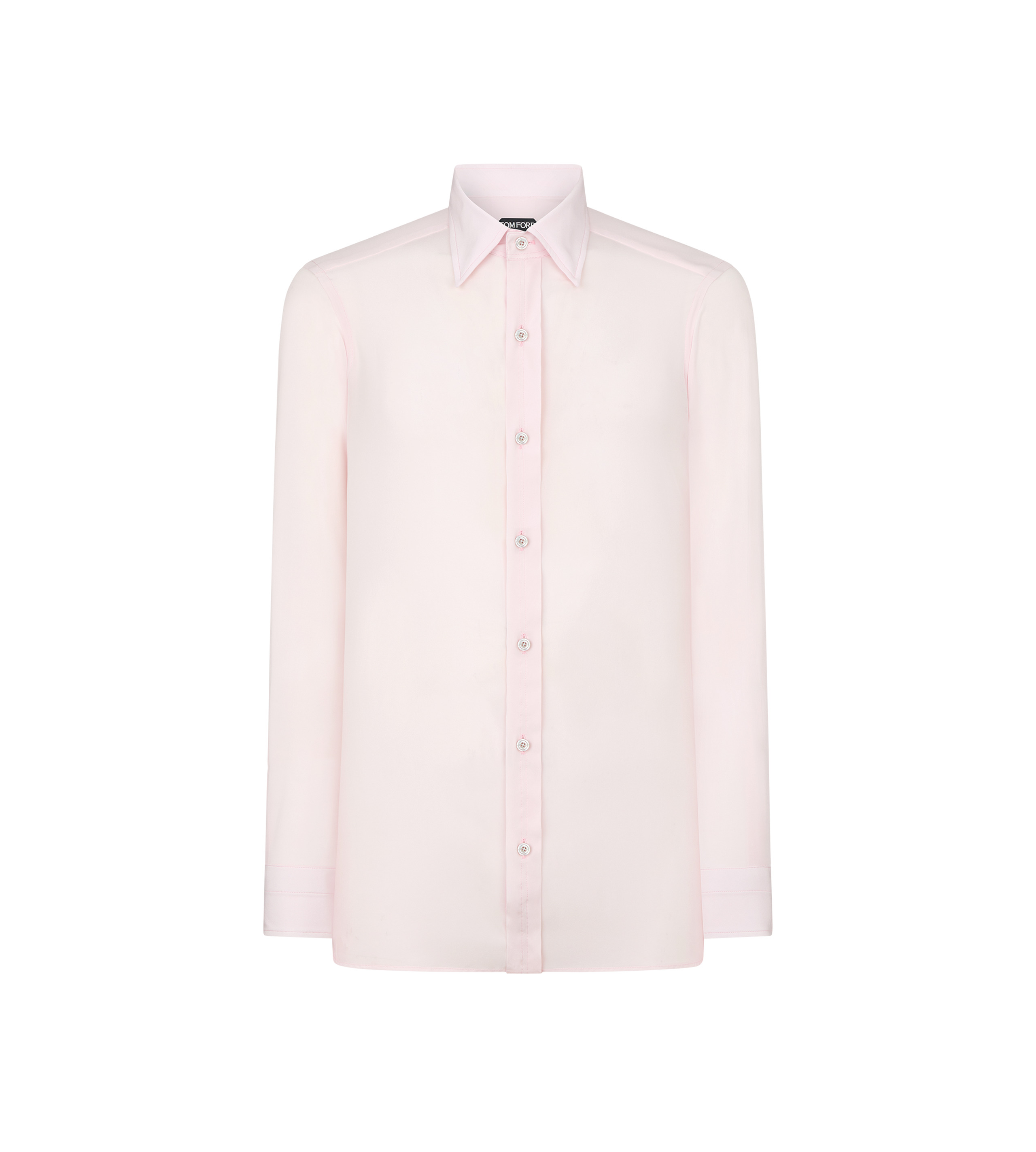 SMOOTH CREPE DE CHINE SLIM FIT SHIRT - 1