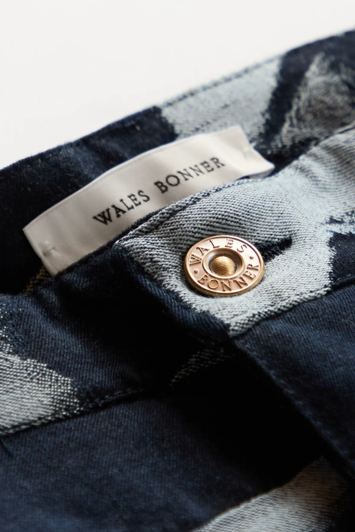 Wales Bonner Jet Shorts Indigo - 3