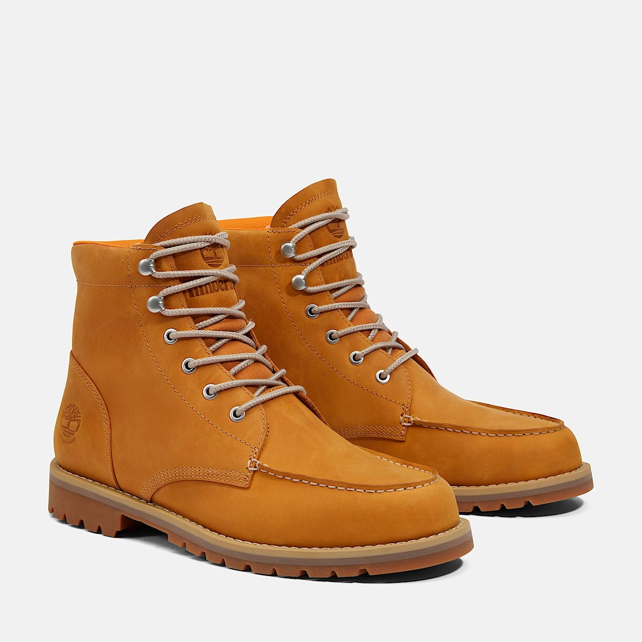 Men's Redwood Falls Waterproof Moc-Toe Boot - 4