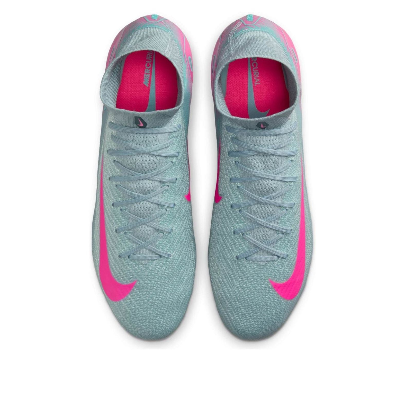 Nike Zoom Superfly 10 Elite FG Ocean Blue Pink Soccer Cleats FQ1454-301 Mens 11 Nike Mercurial Superfly 10 Elite Firm-Ground High-Top Soccer  main image 2