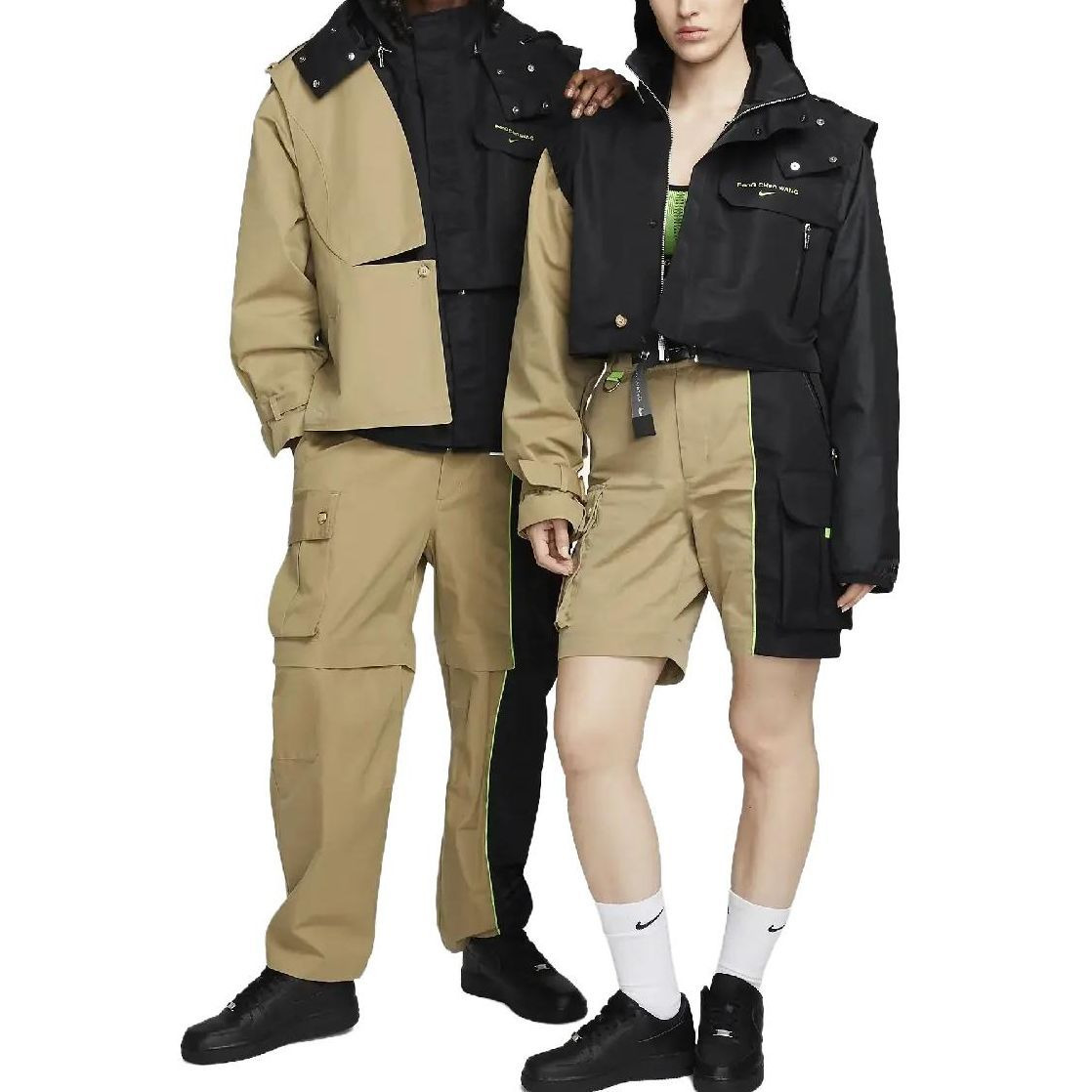 Nike x Feng Chen Wang Transform Jacket 'Black khaki' DV3999-068 - 2