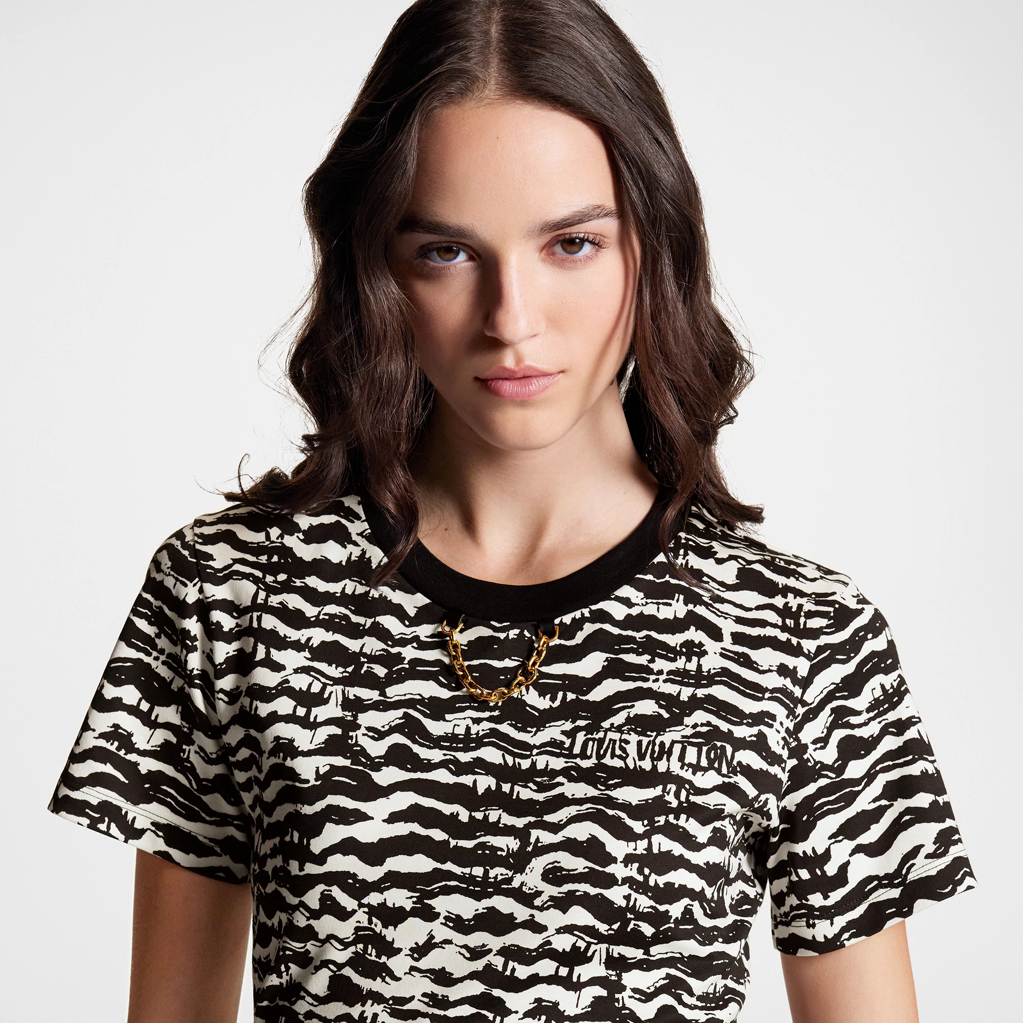 Ink Tiger Crop Top - 2