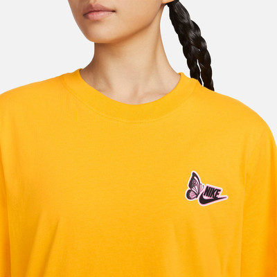 Nike (WMNS) Nike Butterfly T-Shirt 'Yellow' FD2548-739 outlook