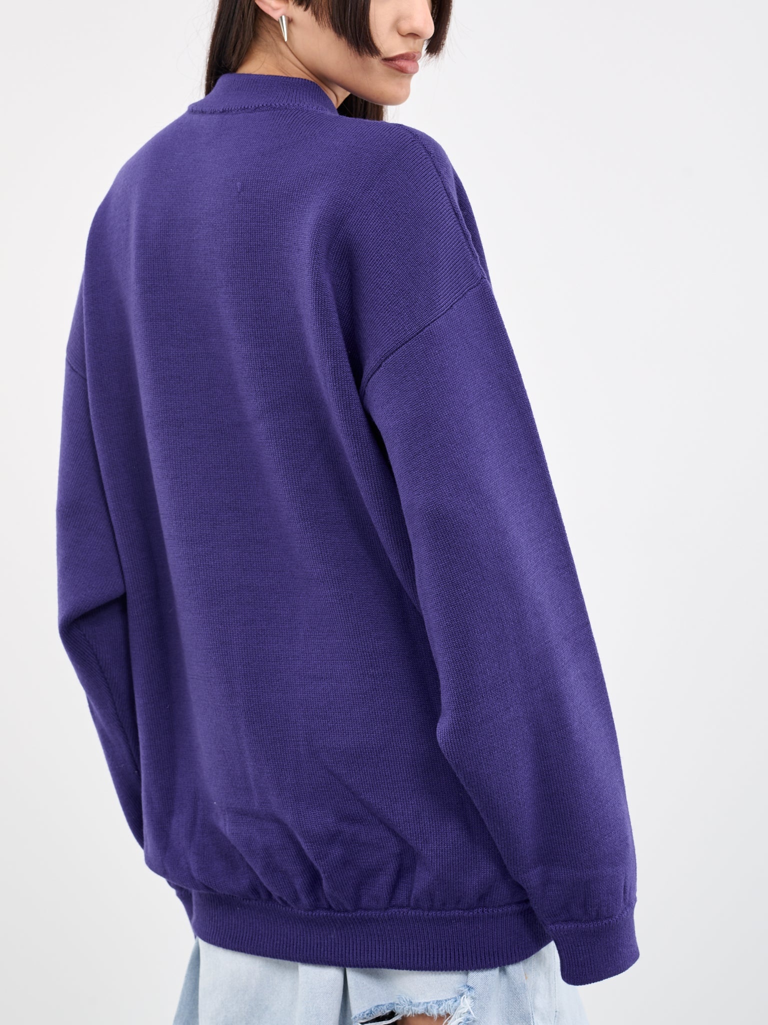 Logo Knit Sweater - 5