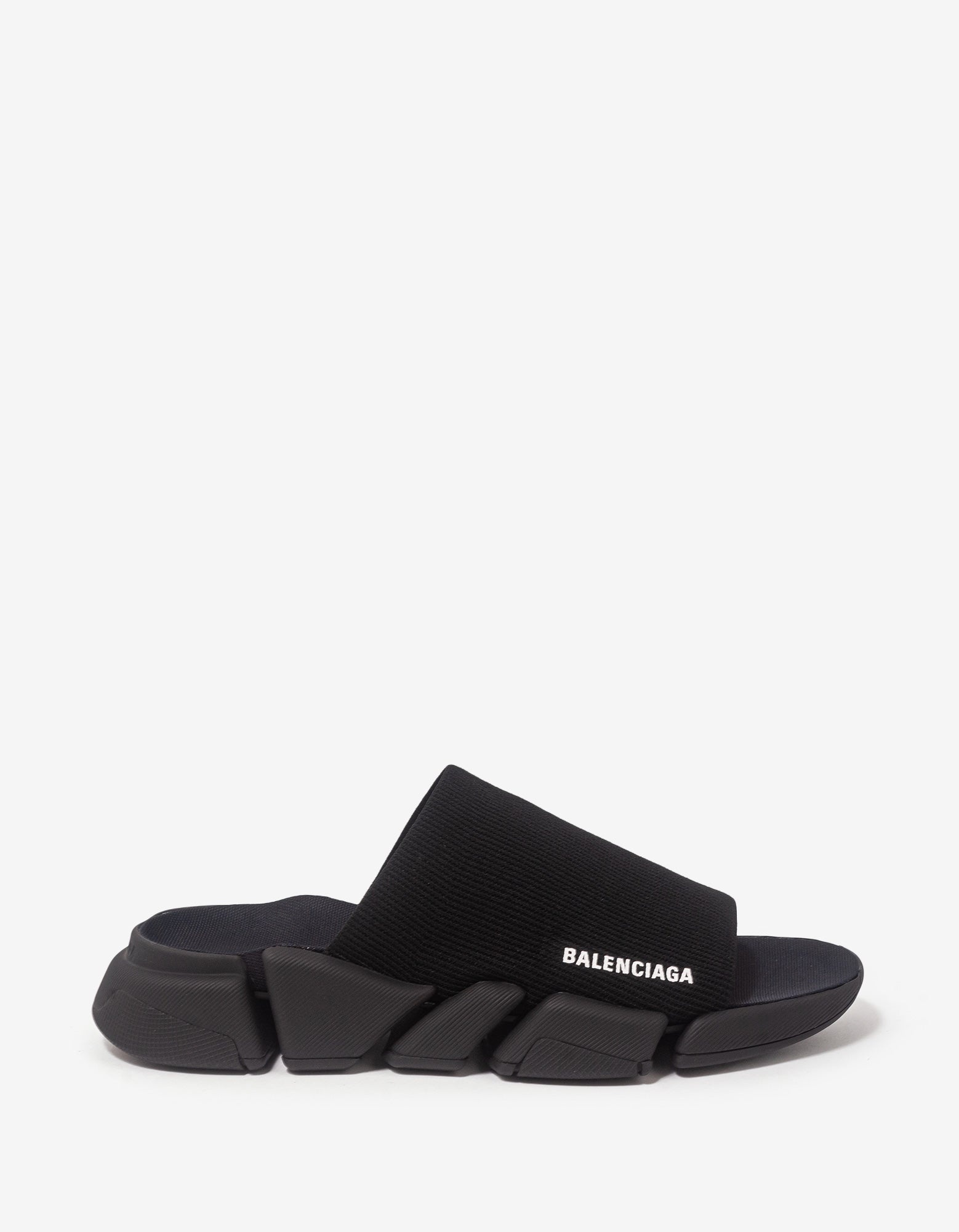 Black Speed 2.0 Slide Sandals - 2