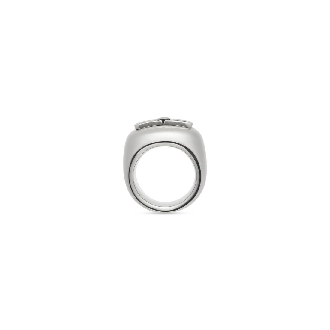 bb icon signet ring - 3