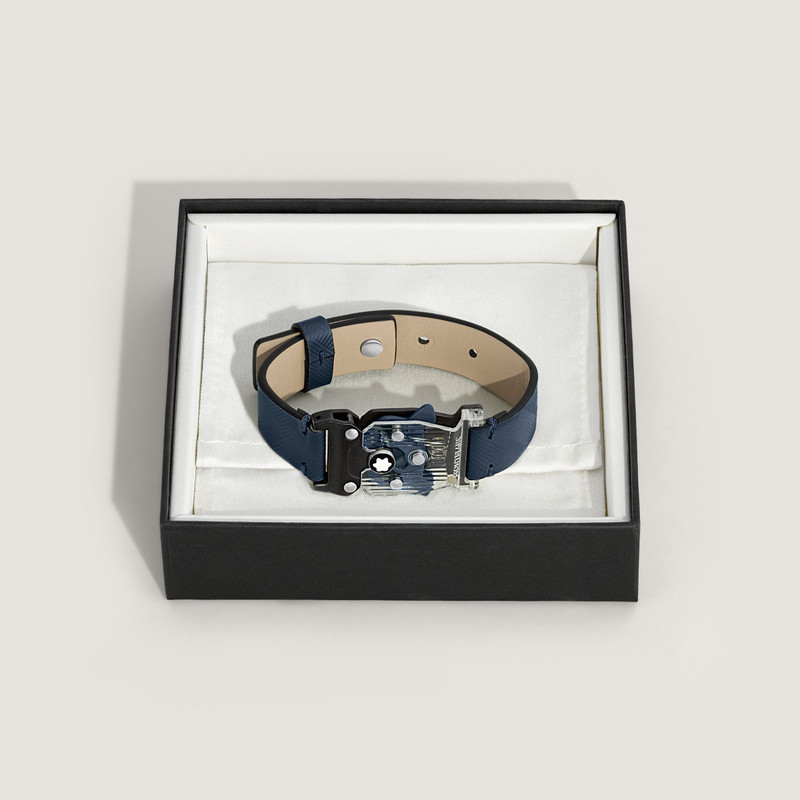 Bracelet with M_LOCK closing Montblanc Extreme 3.0 Collection ink blue 4