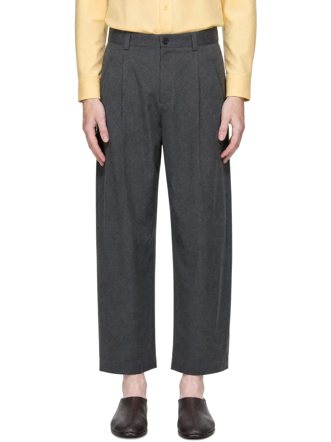Gray Newport Trousers - 1