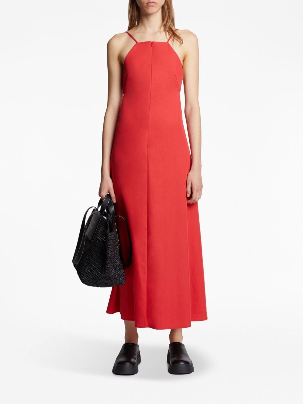 cut-out detailing sleeveless dress - 2