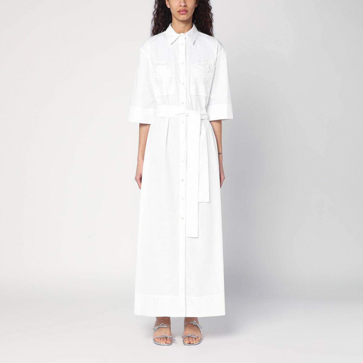 P.A.R.O.S.H. - P.A.R.O.S.H. shirt dress with belt - 1