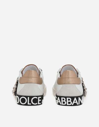 Dolce & Gabbana Portofino vintage calfskin sneakers outlook