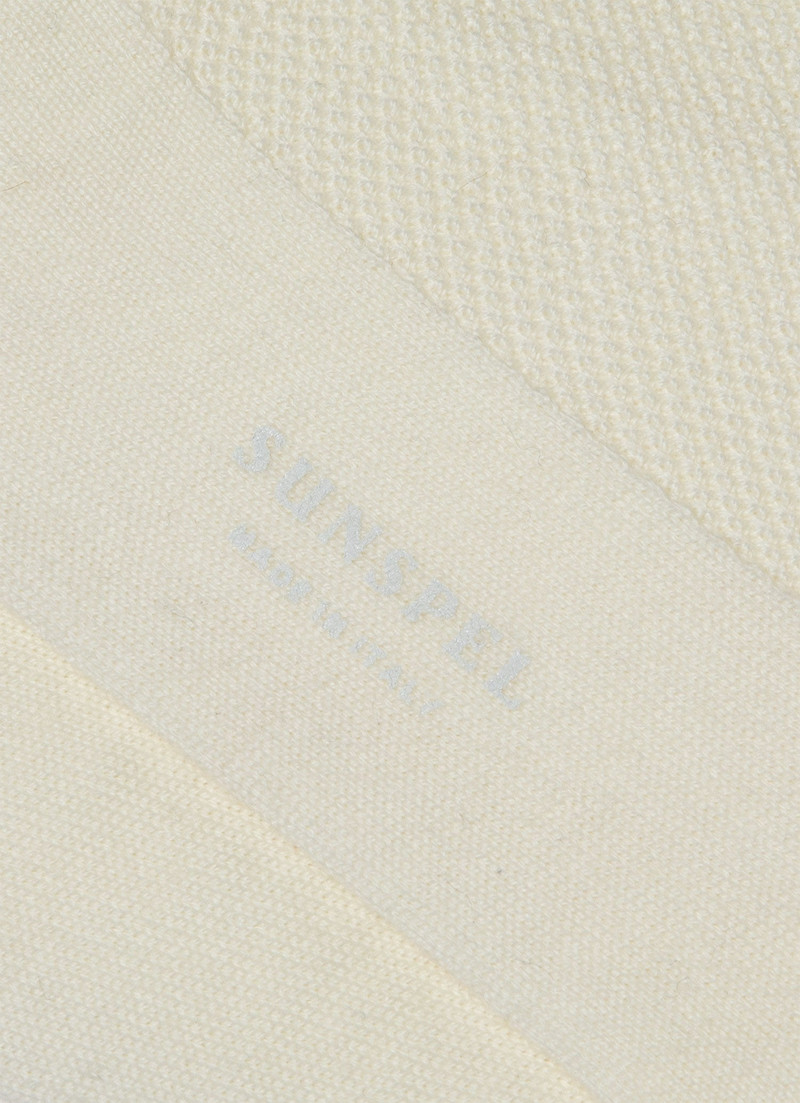 Sunspel Merino Wool Waffle Socks outlook