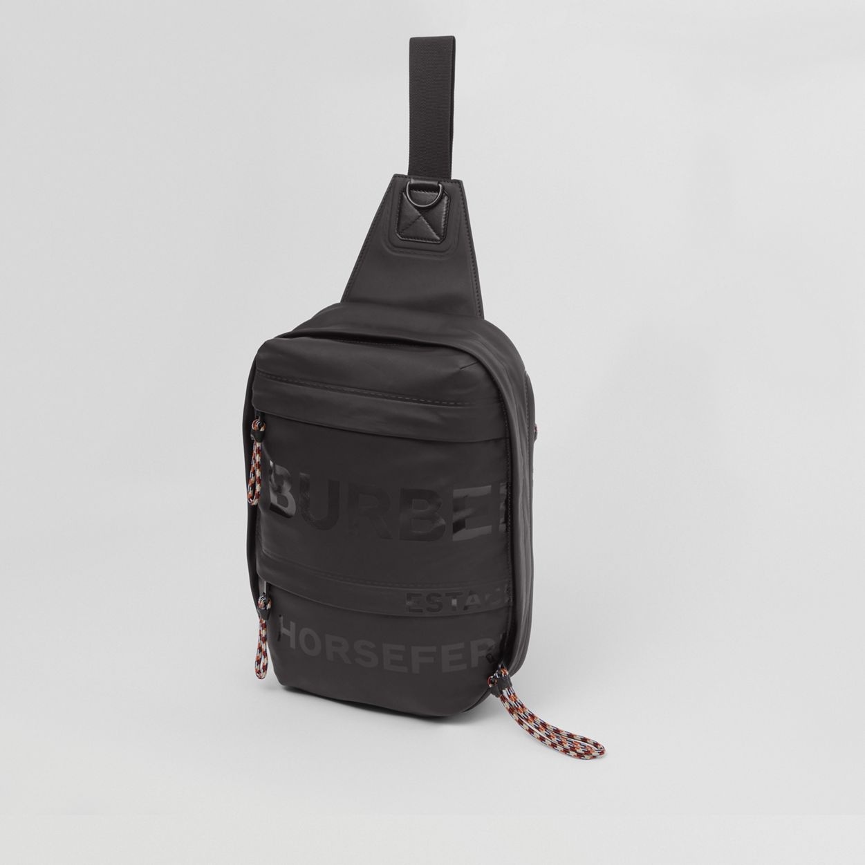 Horseferry Print Coated Canvas Backpack - 5