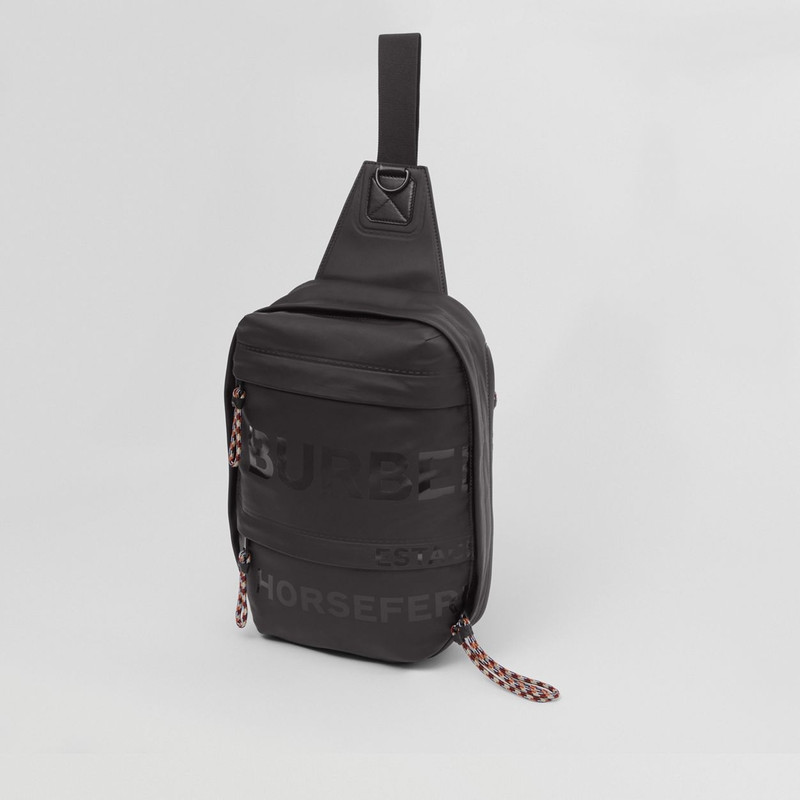 Horseferry Print Coated Canvas Backpack 5