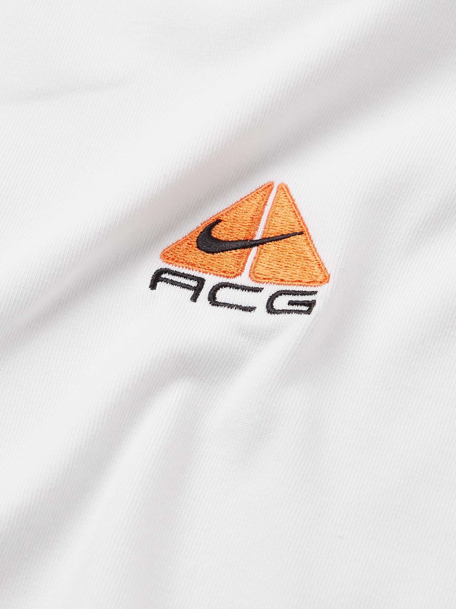 NRG ACG Logo-Embroidered Jersey T-Shirt - 3