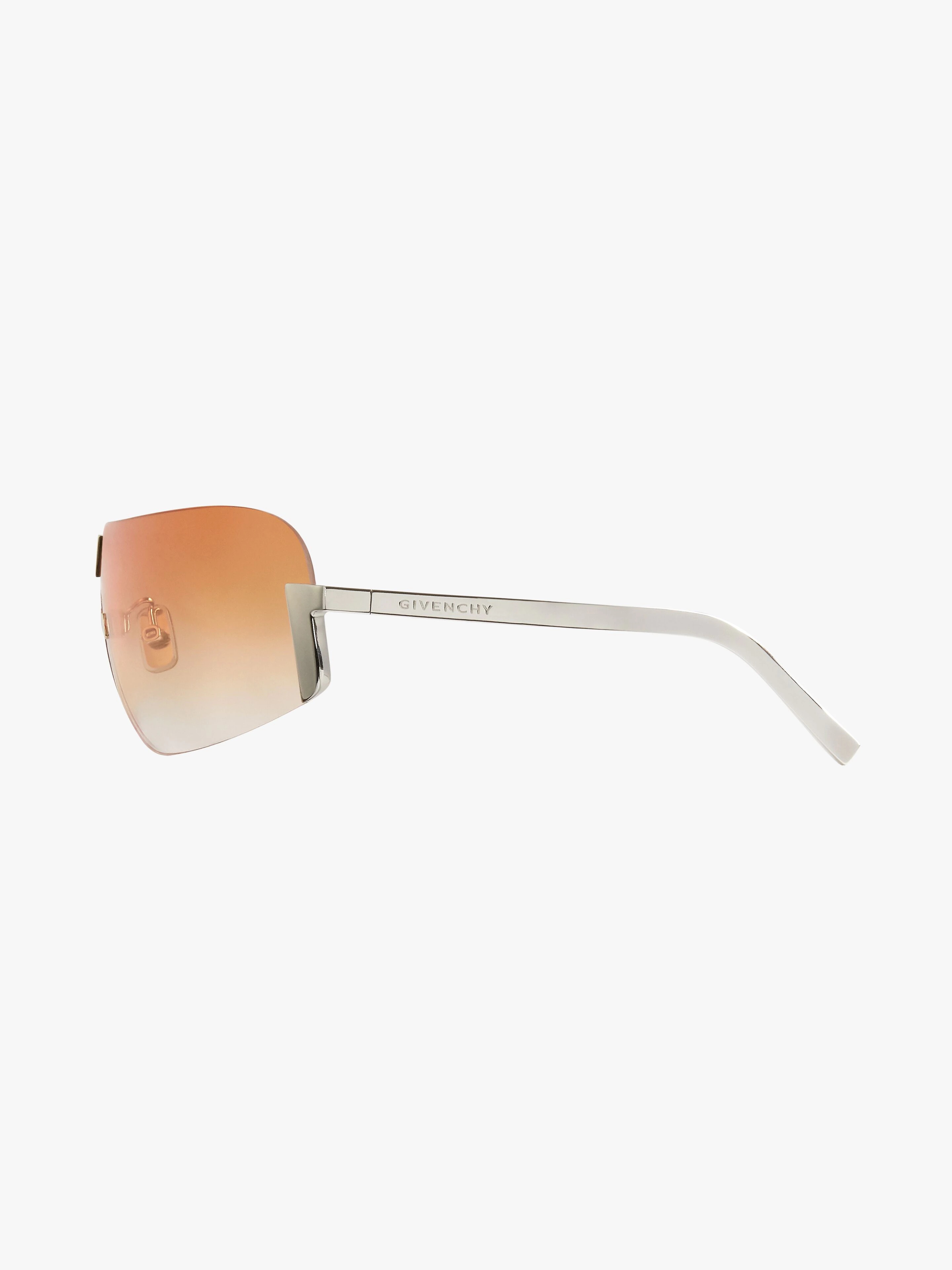 4G MASK UNISEX SUNGLASSES IN METAL - 6