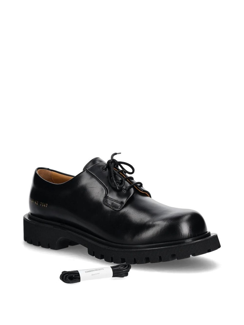 Common Projects leather lace-up derby shoes outlook
