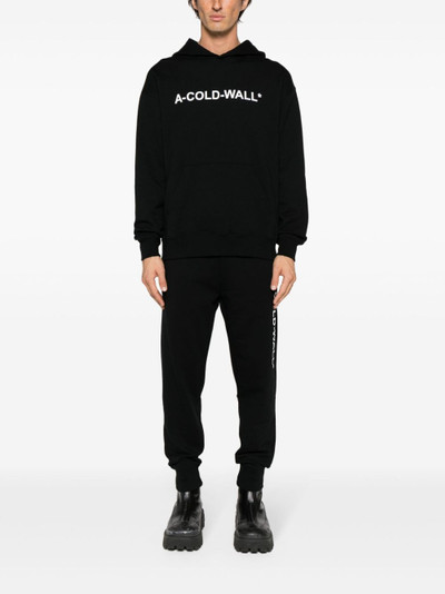 A-COLD-WALL* Essentials logo-print hoodie outlook