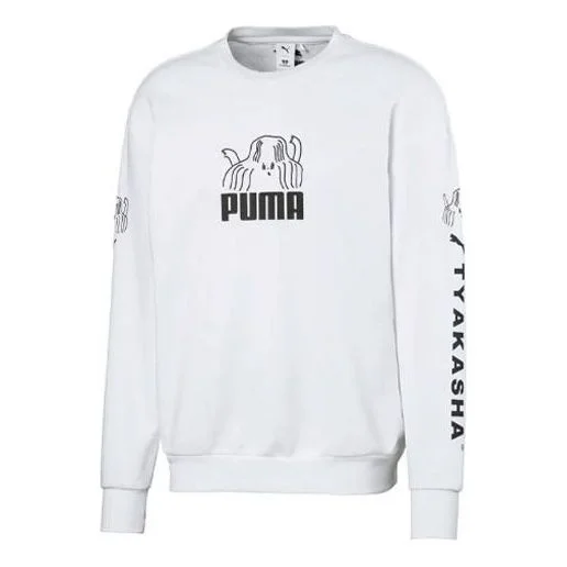 PUMA x TYAKASHA Crewneck Hoody White 595562-02 - 1