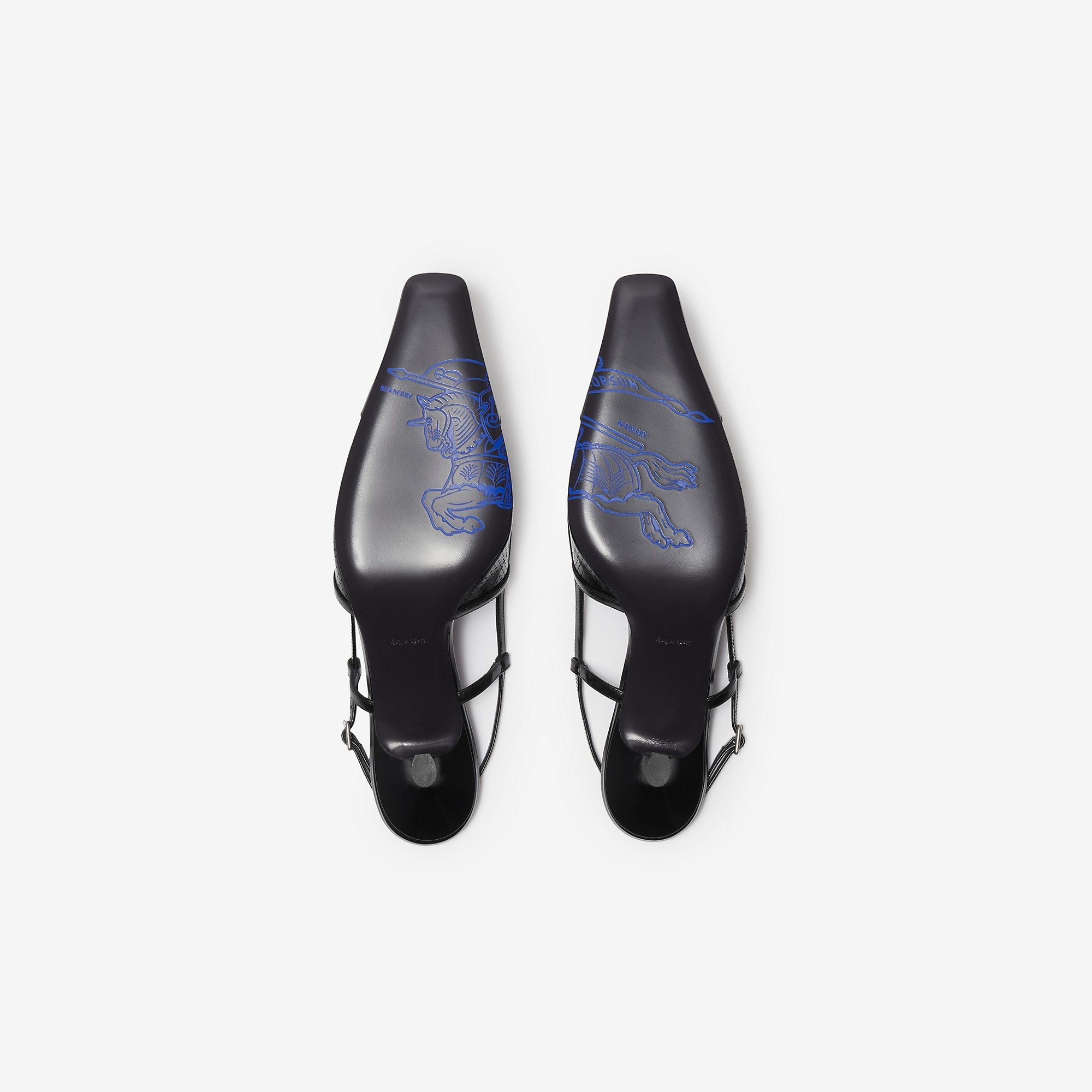 Leather Chisel Slingback Pumps​ - 6