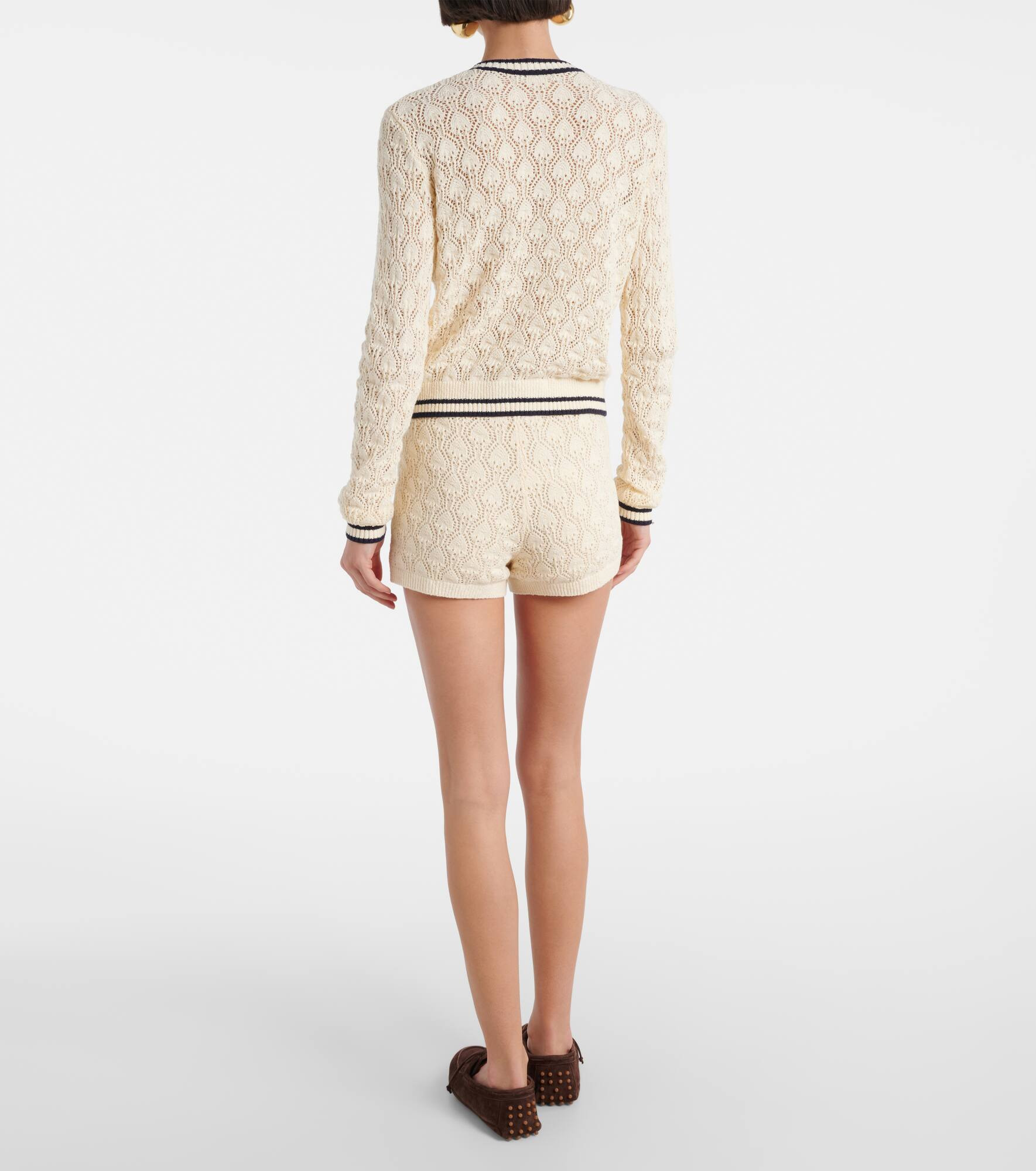 Rookie open-knit cardigan - 3
