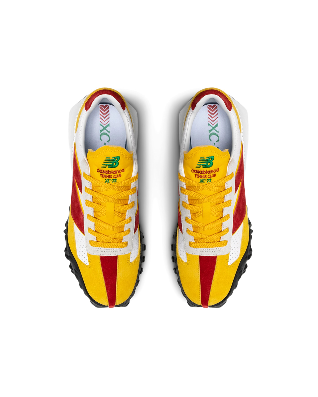 XC-72 Red & Yellow Casablanca And New Balance - 4