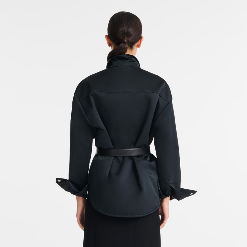 Shirt Black - Techno satin 3