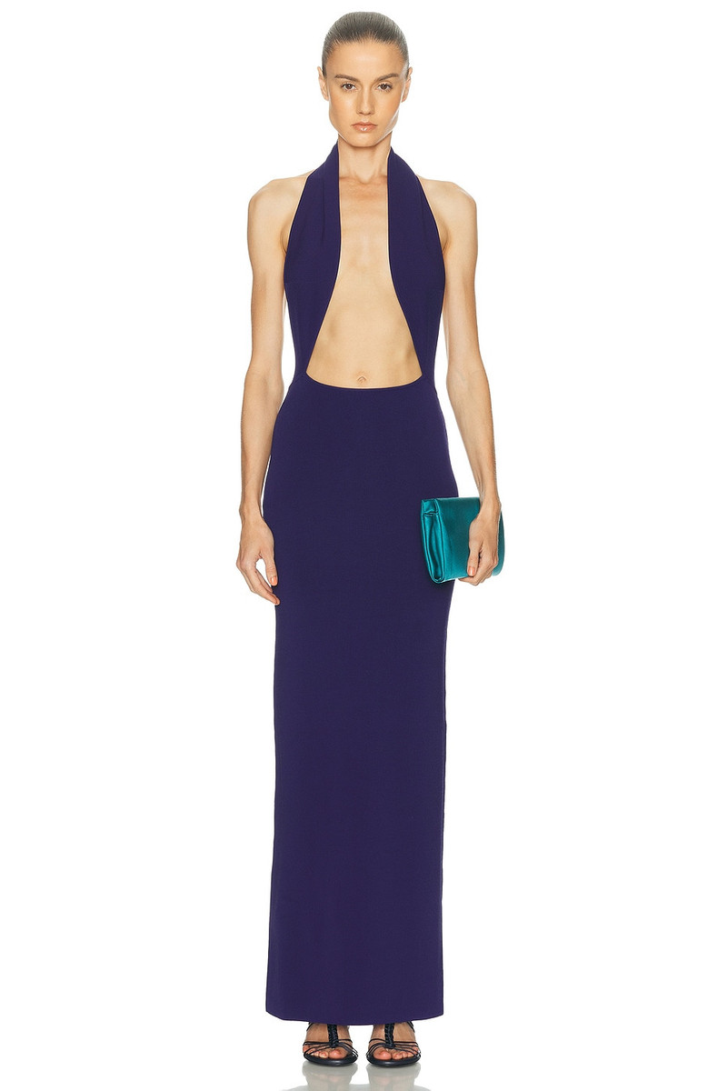 Slope Knit Halter Dress 1
