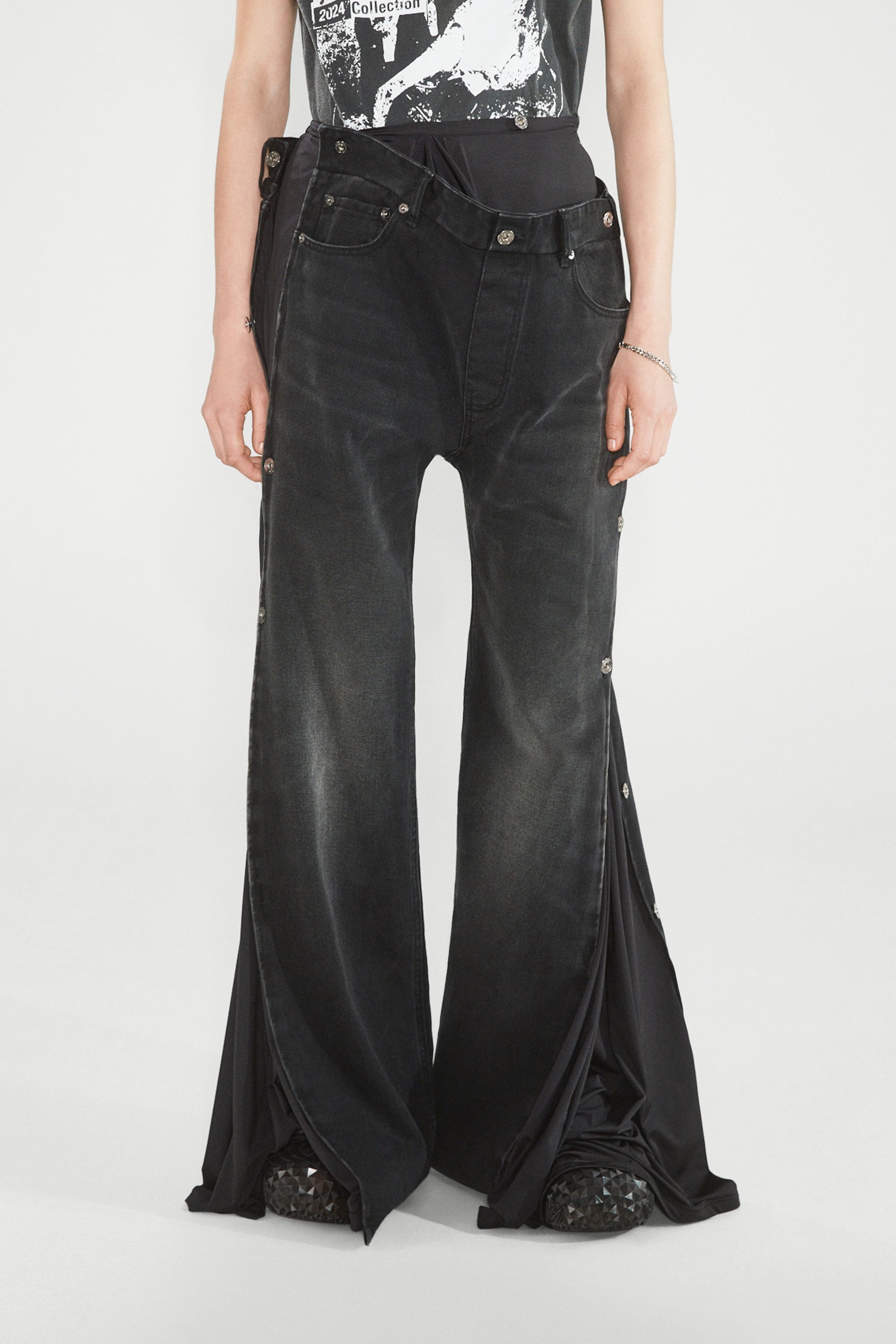 Collapsed Waist Jeans - 6