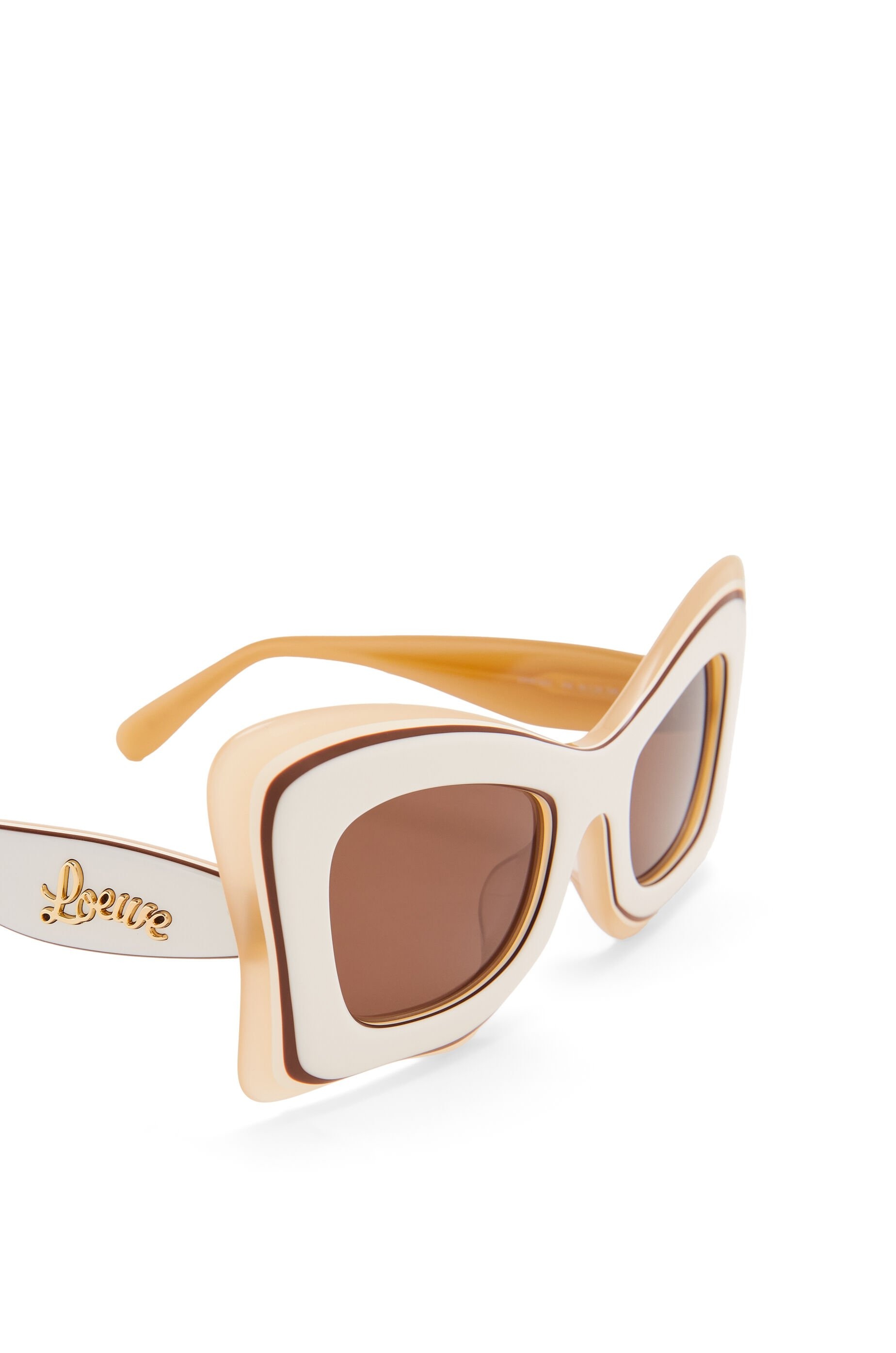 Multilayer Butterfly sunglasses in acetate - 4