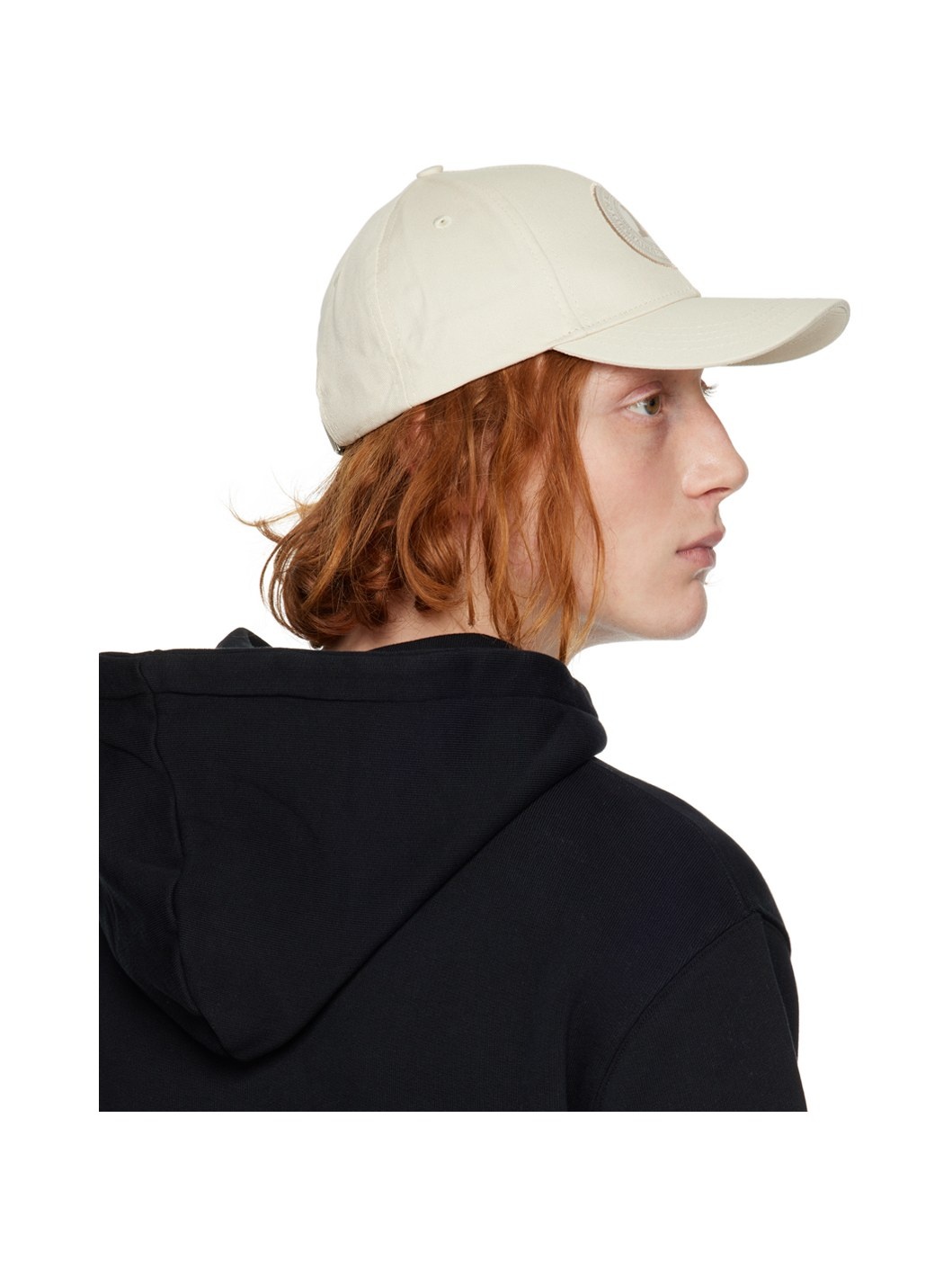 Beige Crest Cap - 3