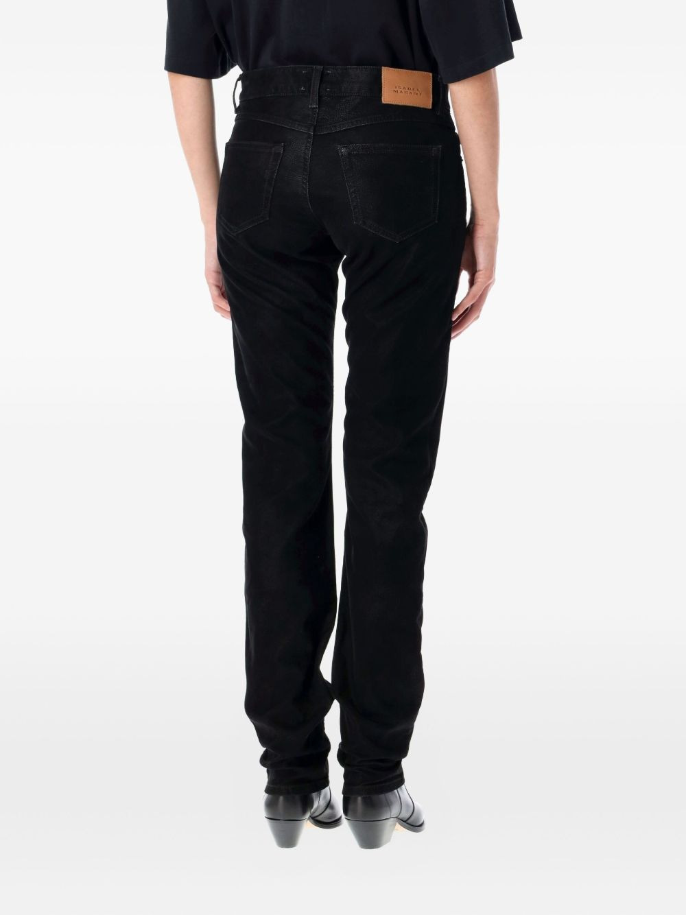 eco leather trousers - 2