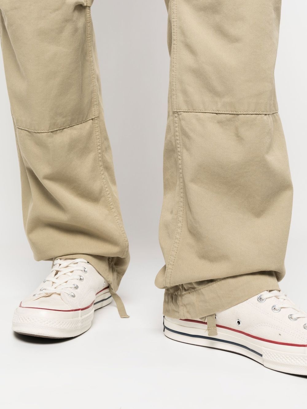 straight-leg cargo trousers - 5