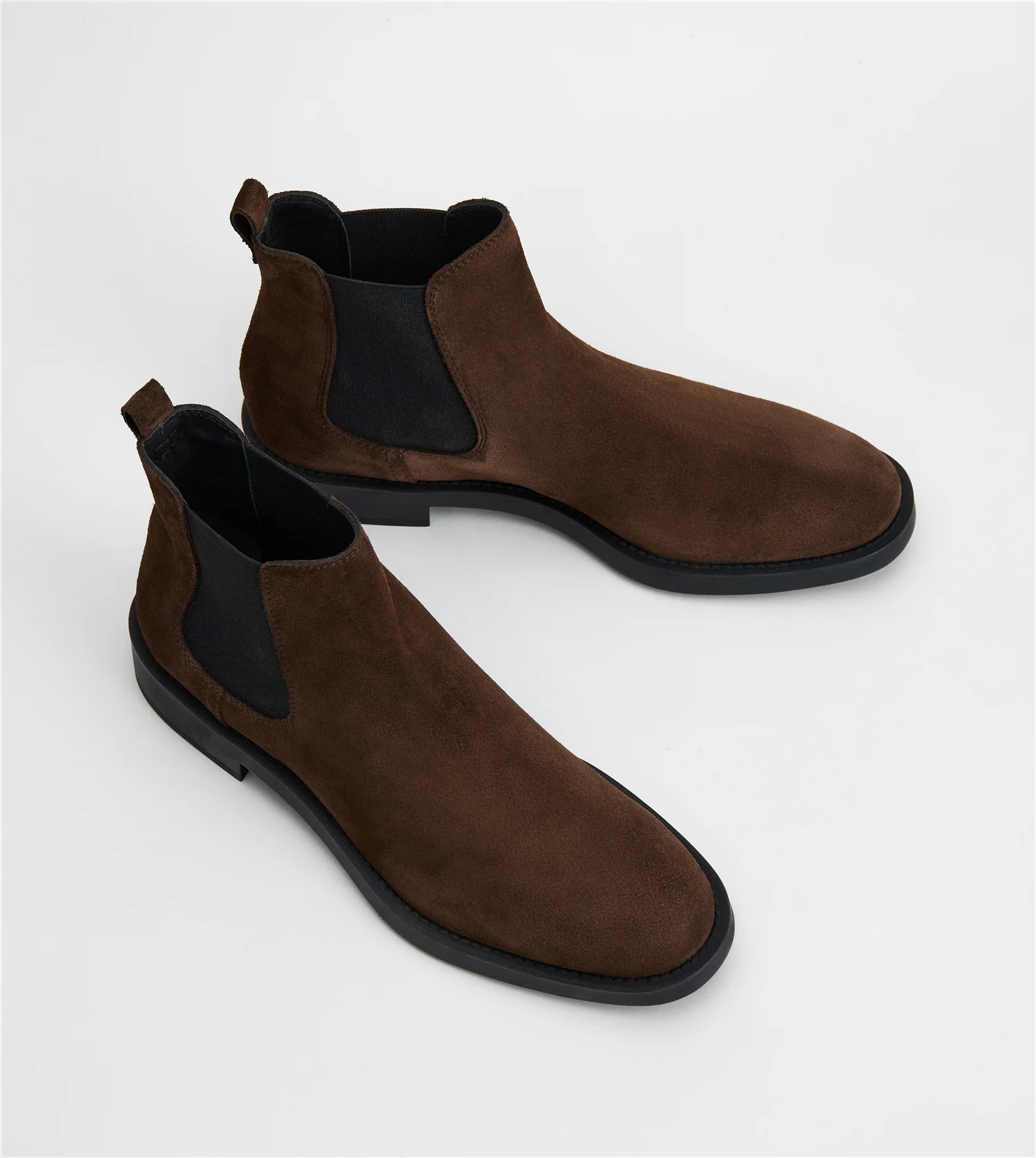 ANKLE BOOTS IN SUEDE - BROWN - 3
