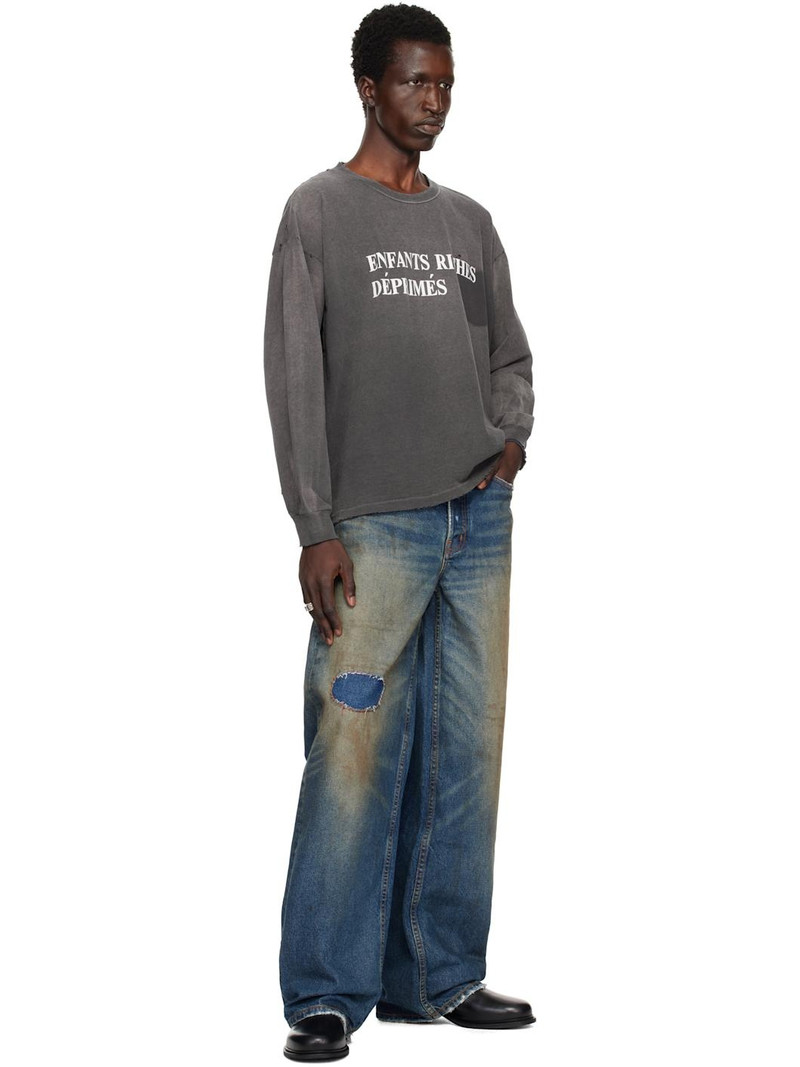 Enfants Riches Déprimés Black Classic Logo LS T-shirt outlook