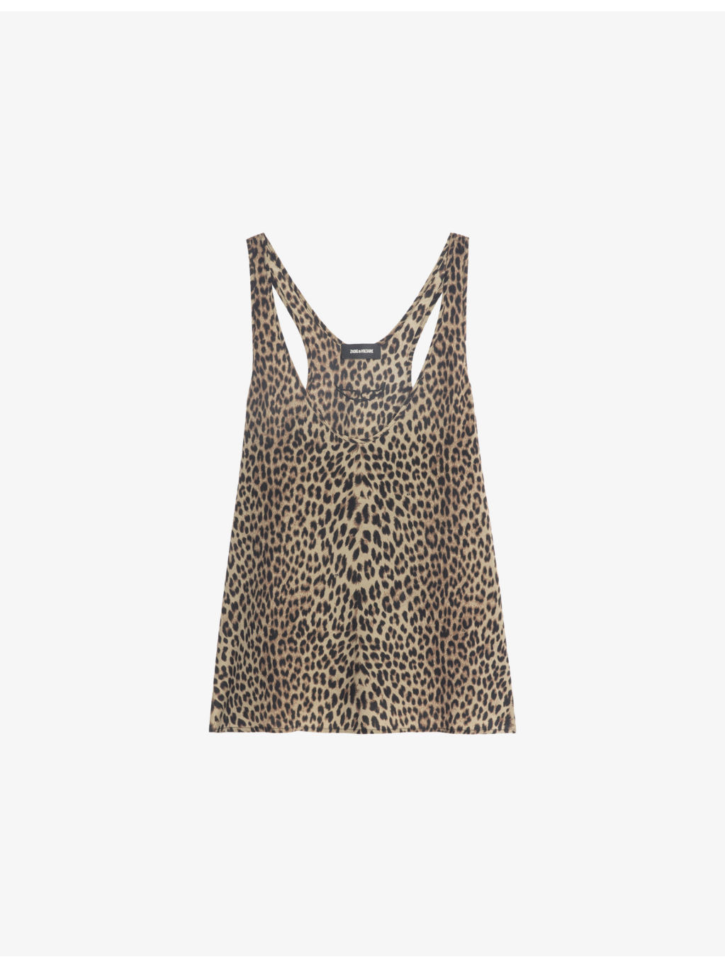 Tarysa Leopard-Print Woven Top - 1