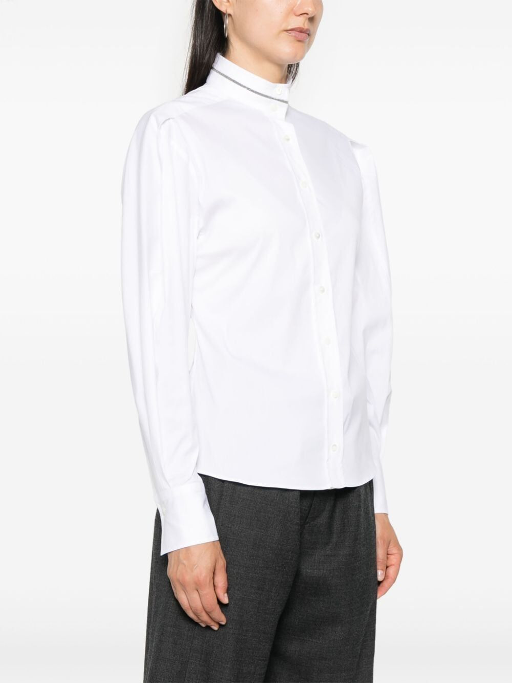 Brunello Cucinelli Women Turtle Neck Shirt - 6