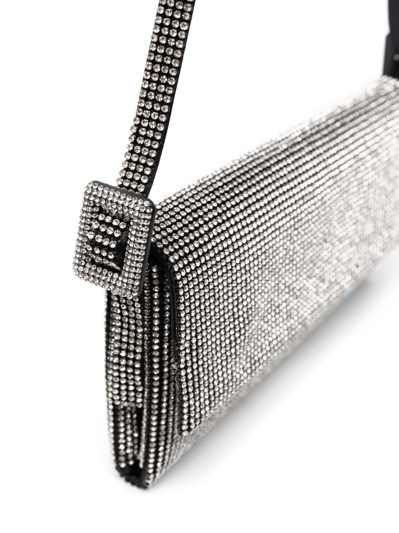 crystal-embellished foldover shoulder bag 4