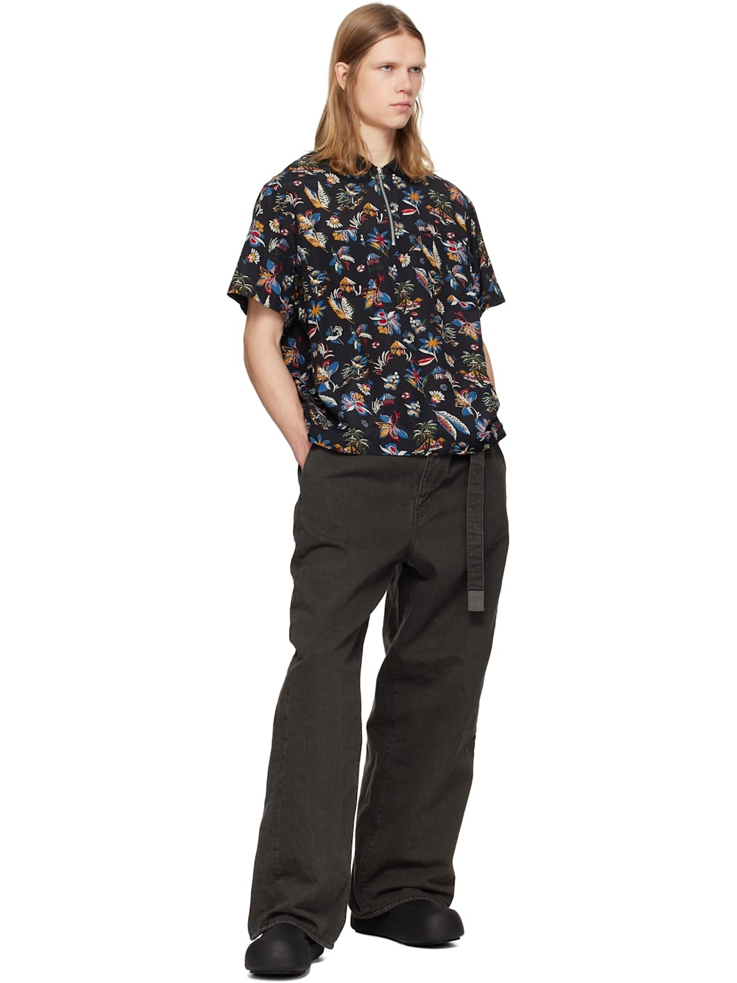 Black Fisherman Tall Boots - 5