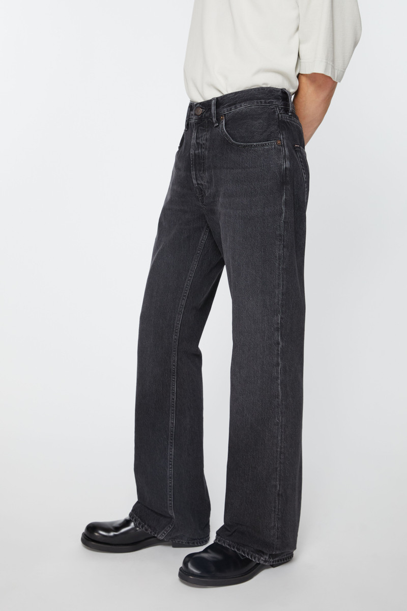 Acne Studios Regular fit jeans - 1992M - Black - B00357-900 