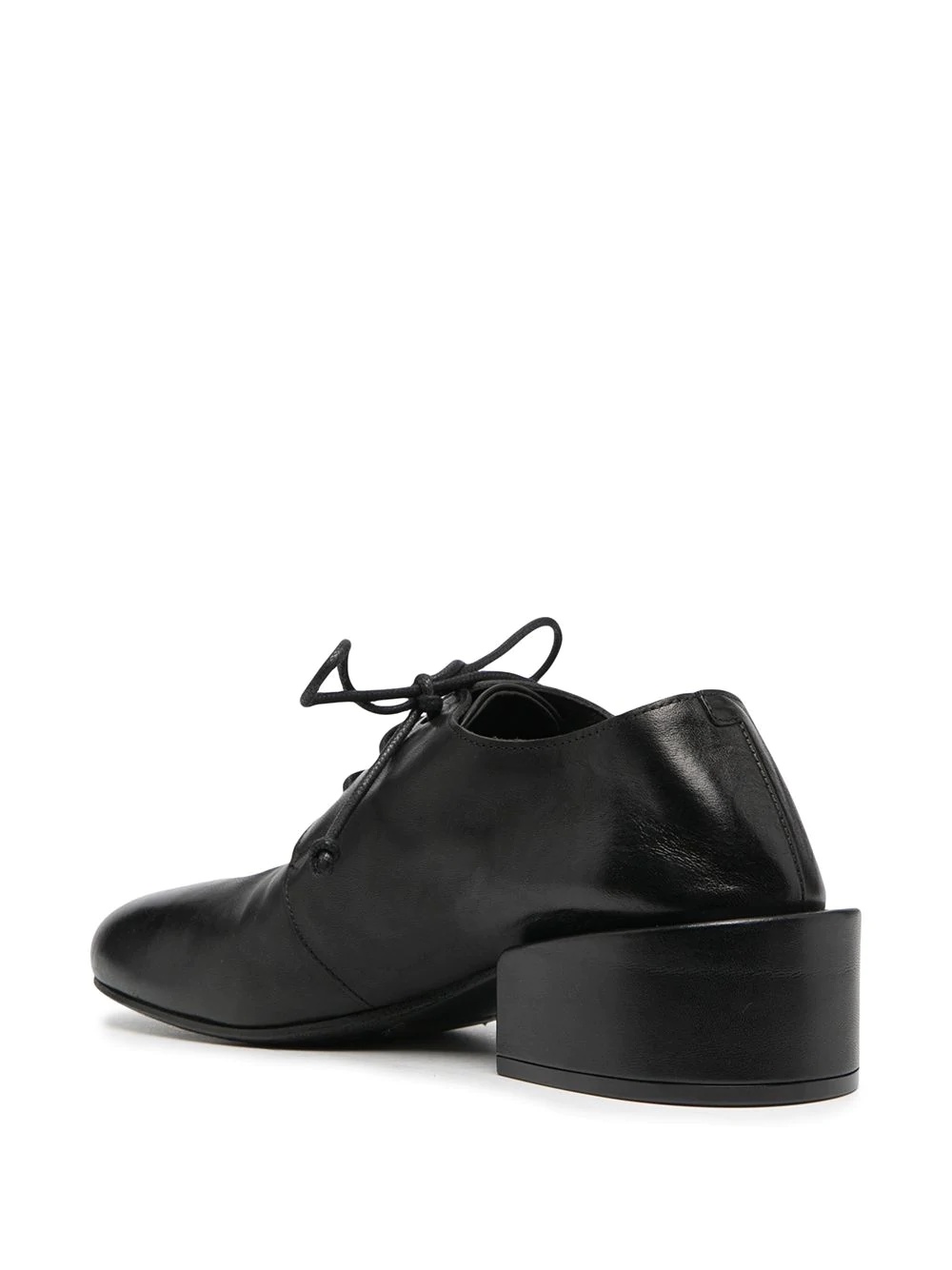 block-heel derby shoes - 3