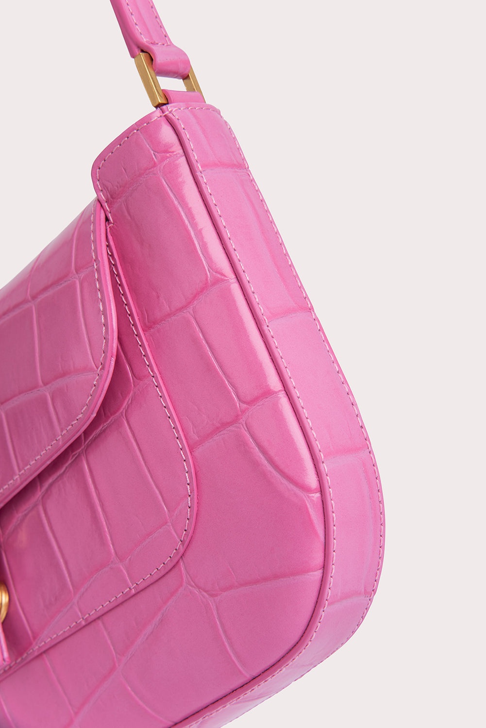 Miranda Lipstick Maxi Croco Embossed Leather - 6