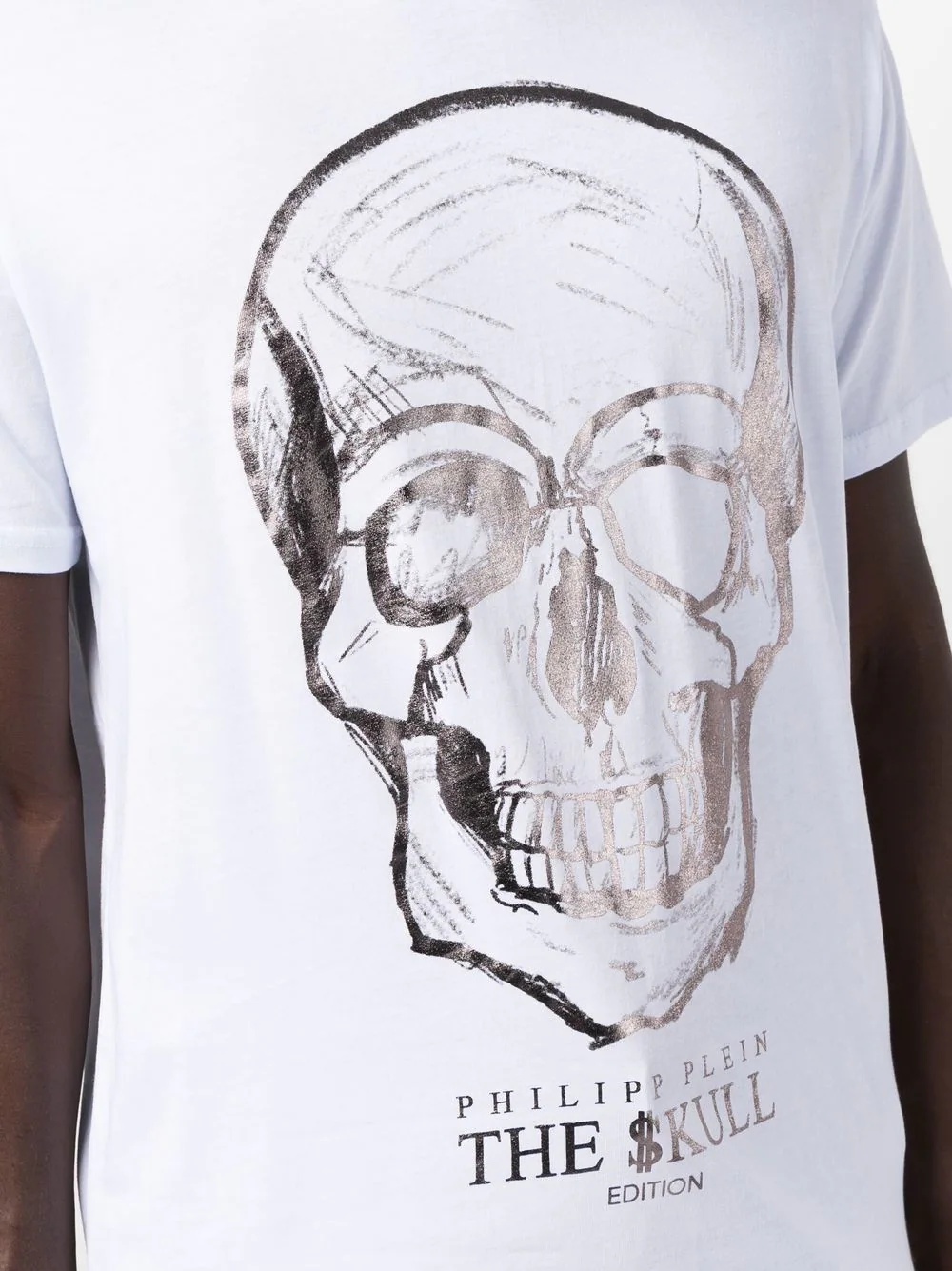 skull-print T-shirt - 5