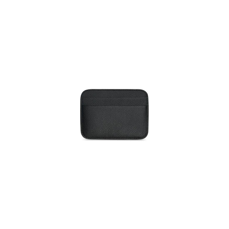 BALENCIAGA Women's Cash Card Holder in Black outlook
